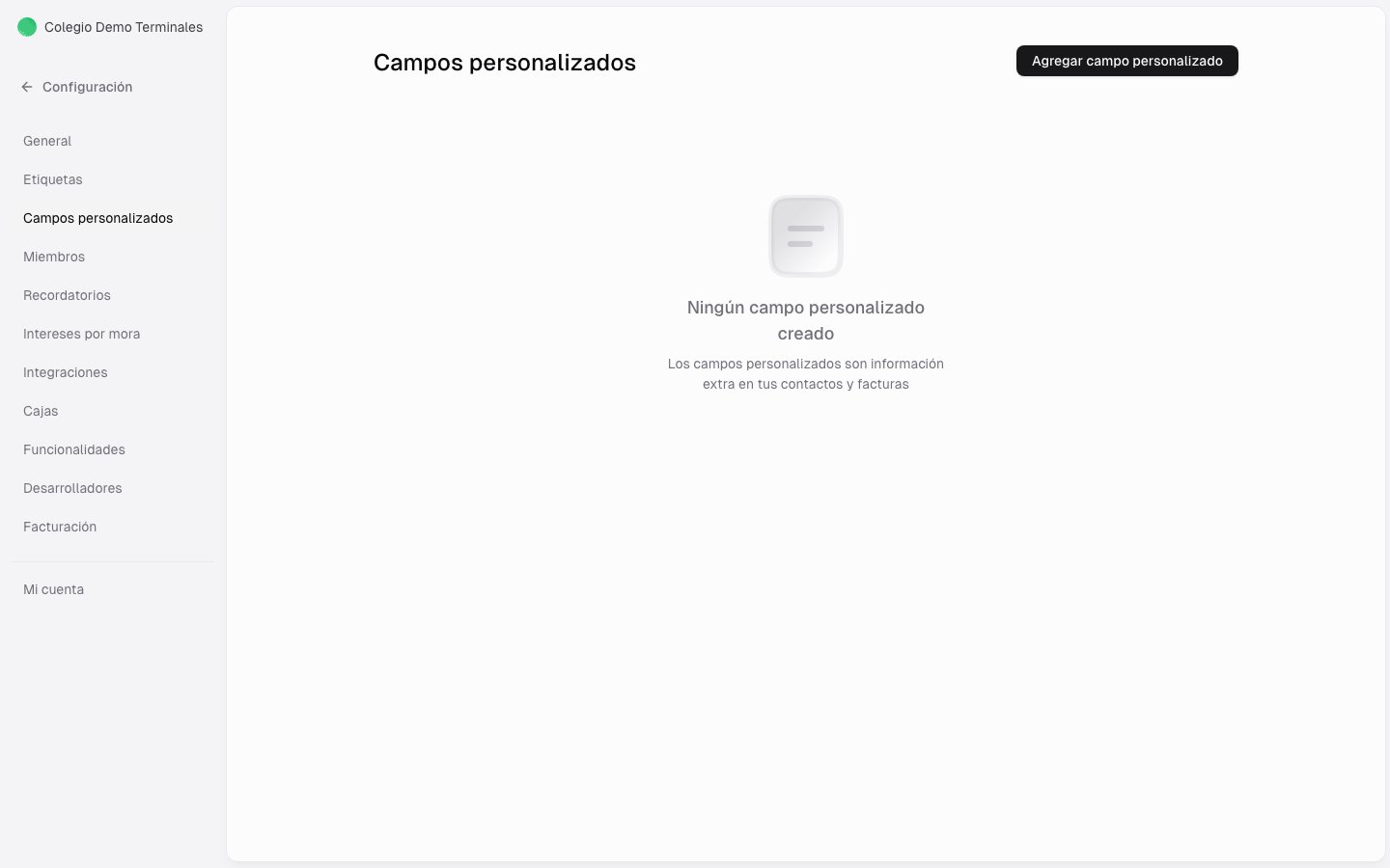 Campos personalizados: información extra para contactos y facturas