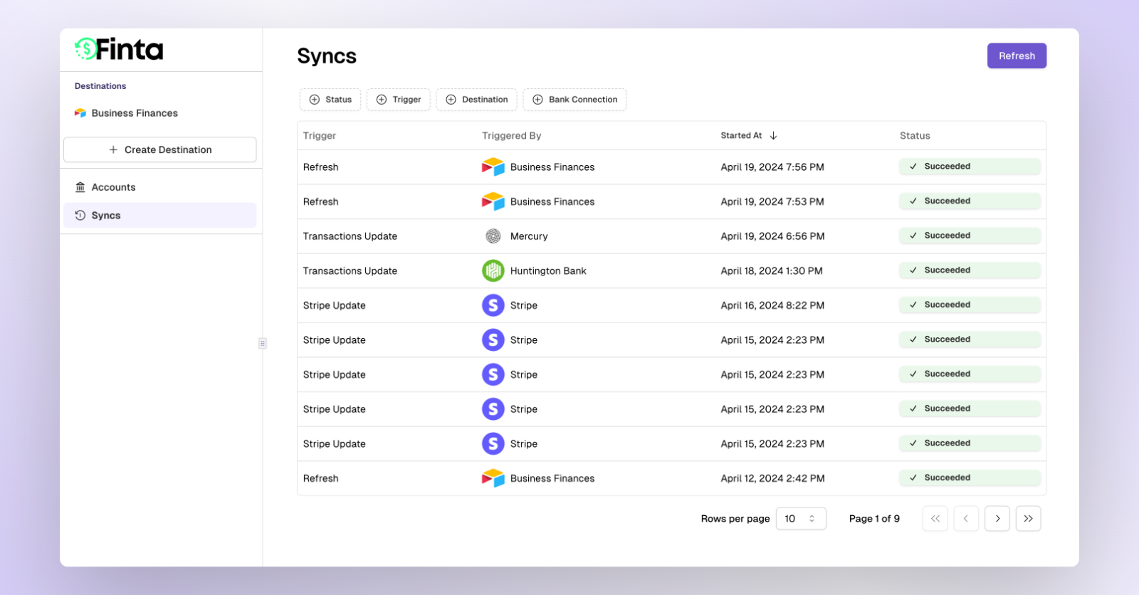 sync page