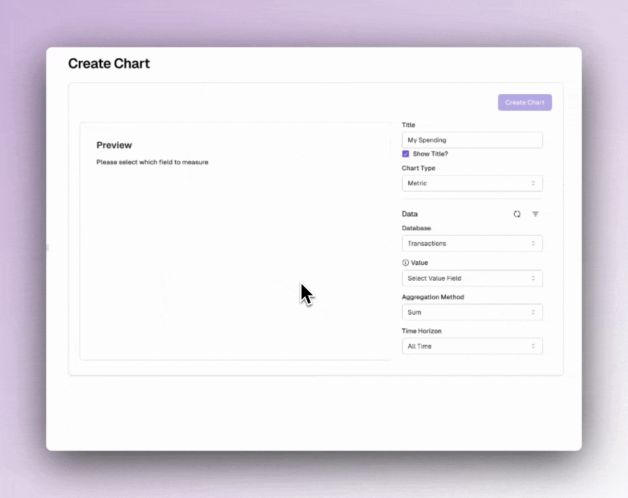 advanced metric settings