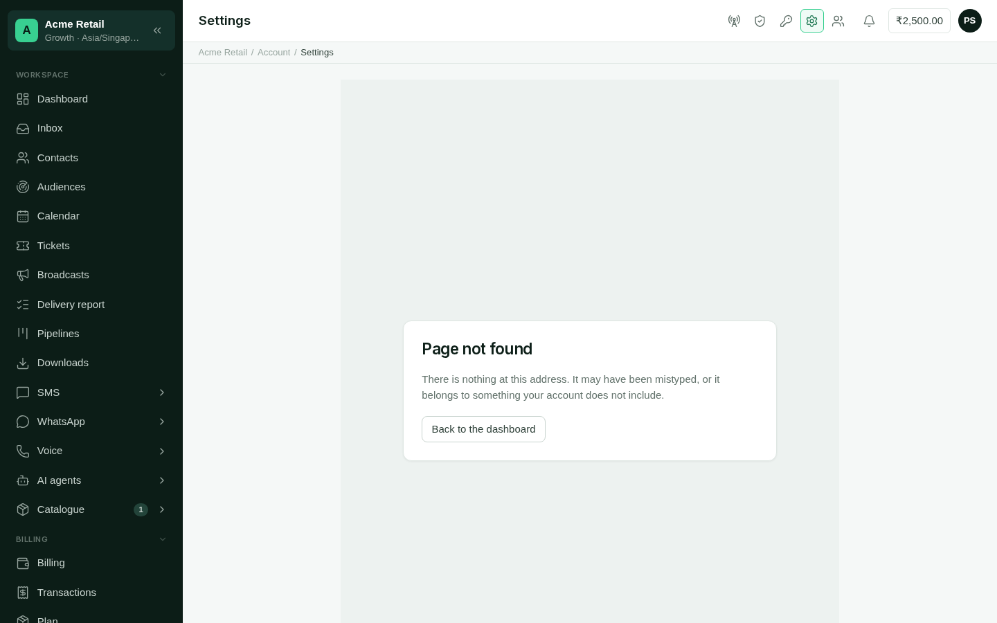 The Branding screen with brand name, colour and logo, and the custom address steps