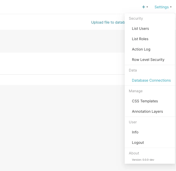 Database Connections