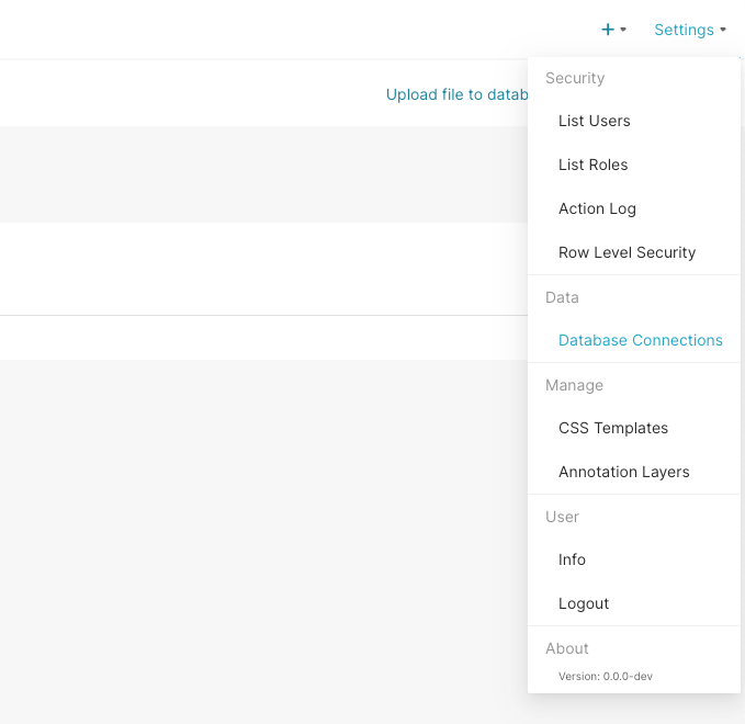 Database Connections