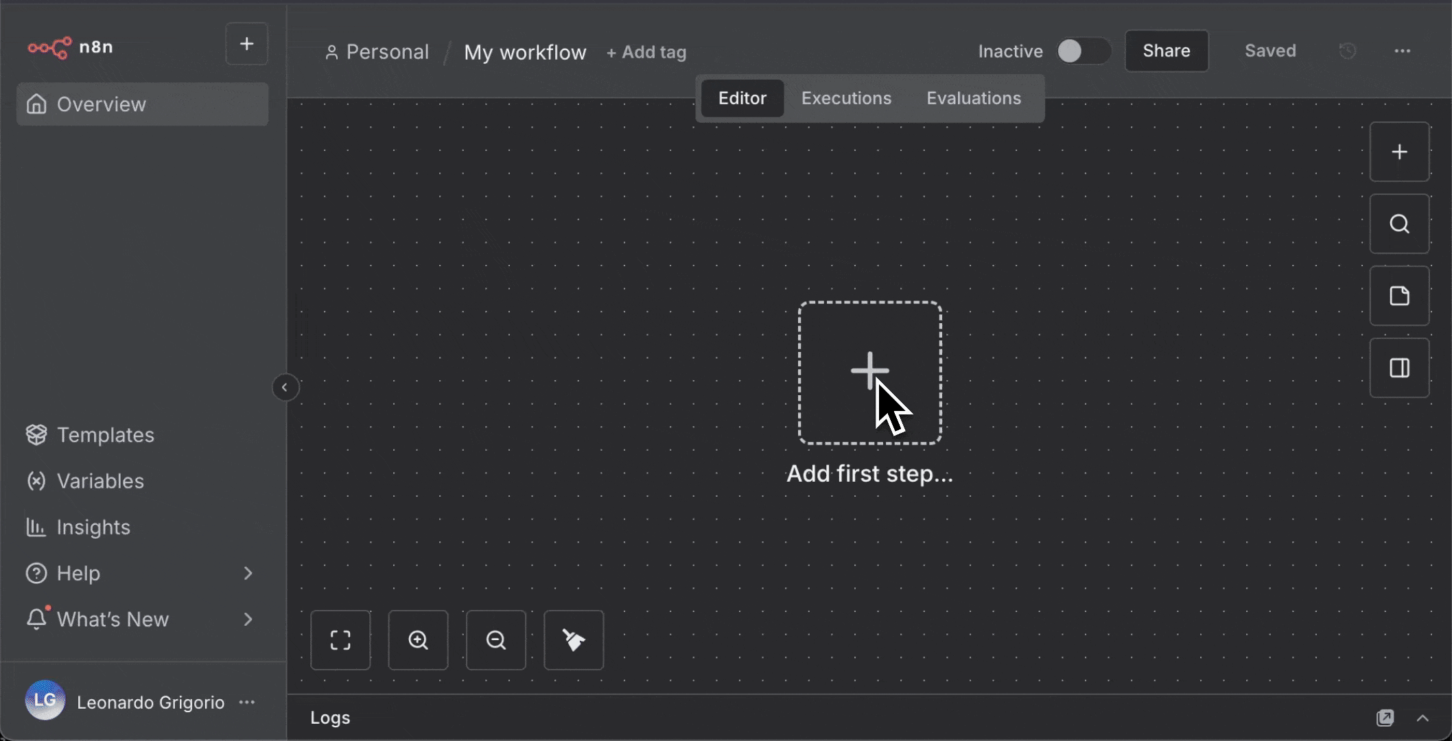 Schedule Trigger configurado para execução diária às 9h