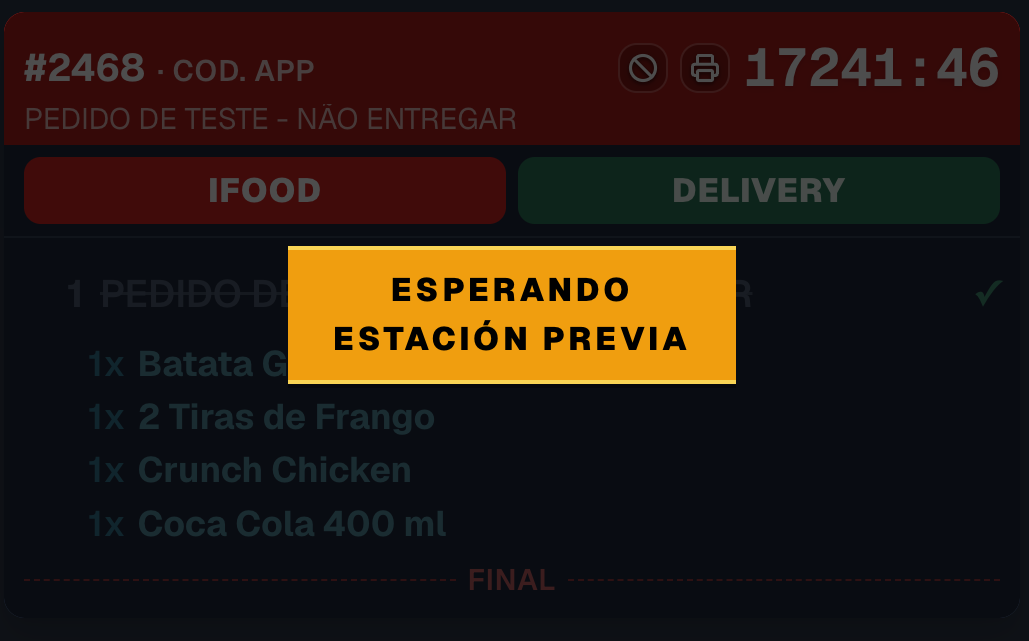 Dispatch ticket blocked while waiting for assembly