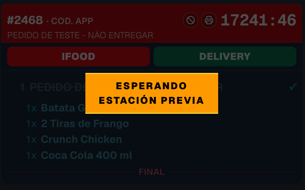 Dispatch ticket blocked while waiting for assembly
