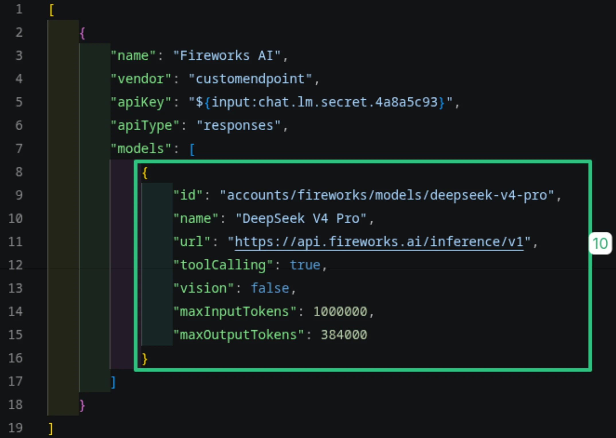 Completed model template with DeepSeek V4 Pro fields