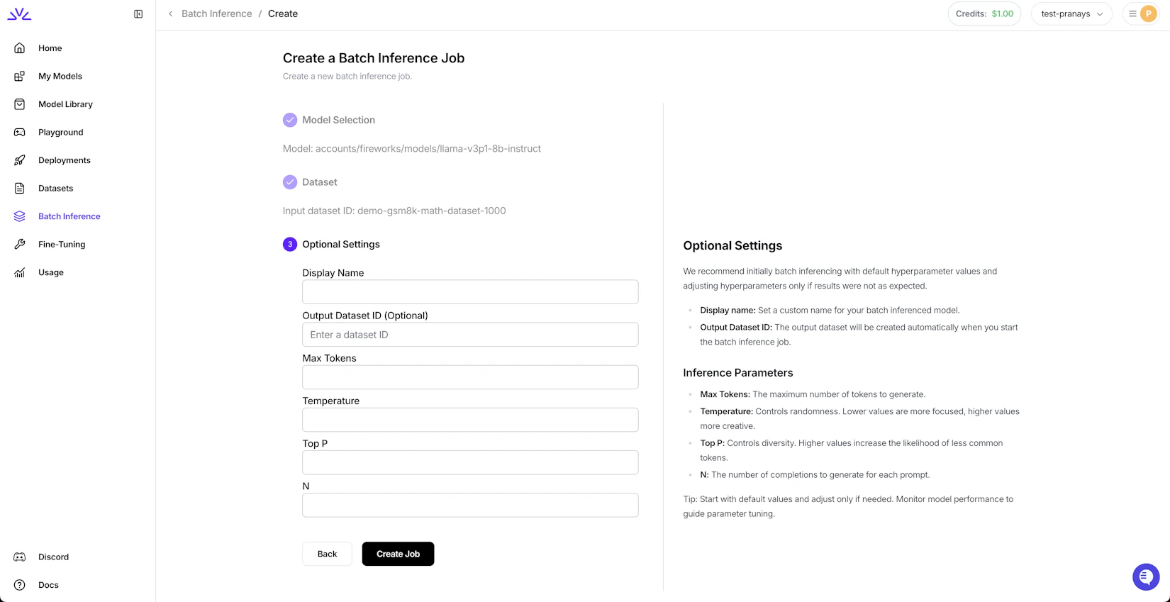 Batch API - Fireworks AI Docs