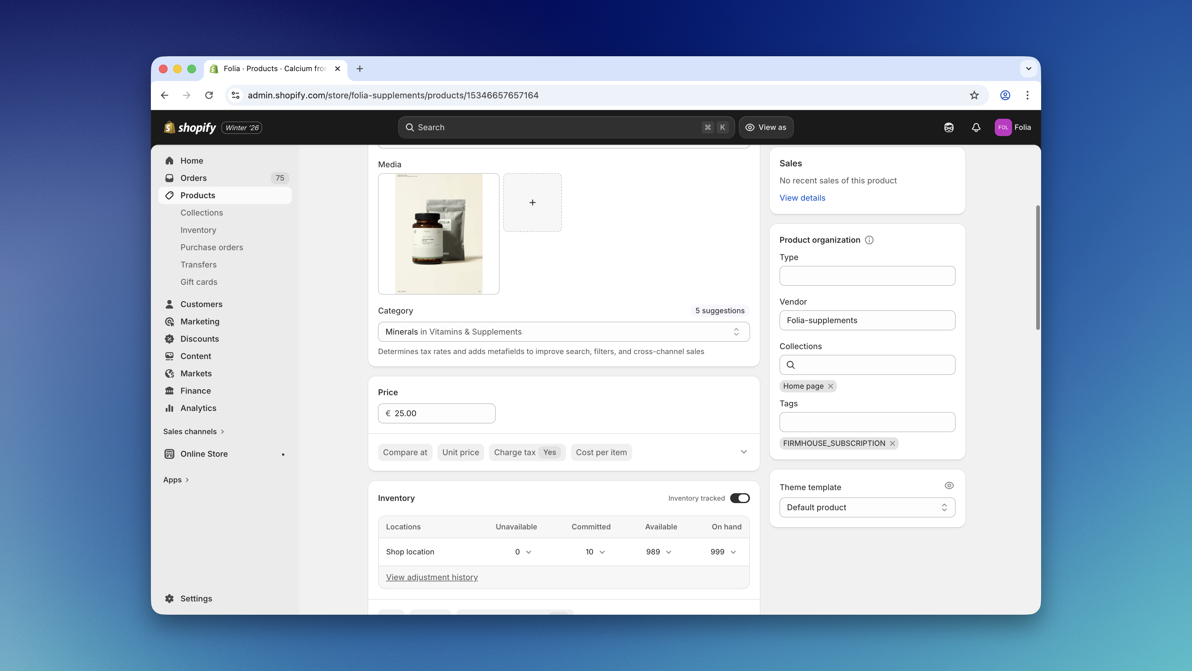 Product Stock Level 1