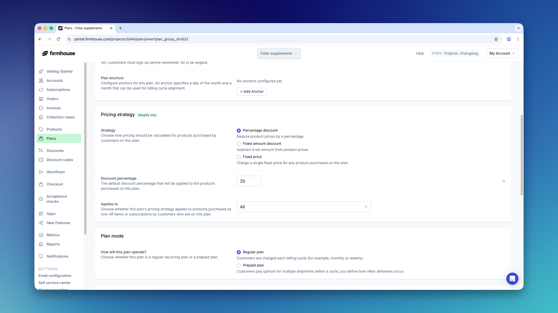 Selling Plan Frequency