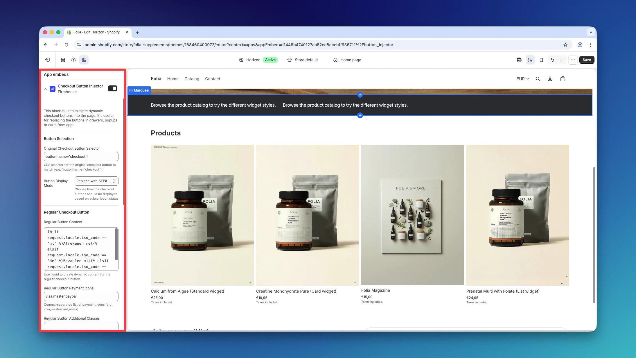 checkout_button_injector_settings