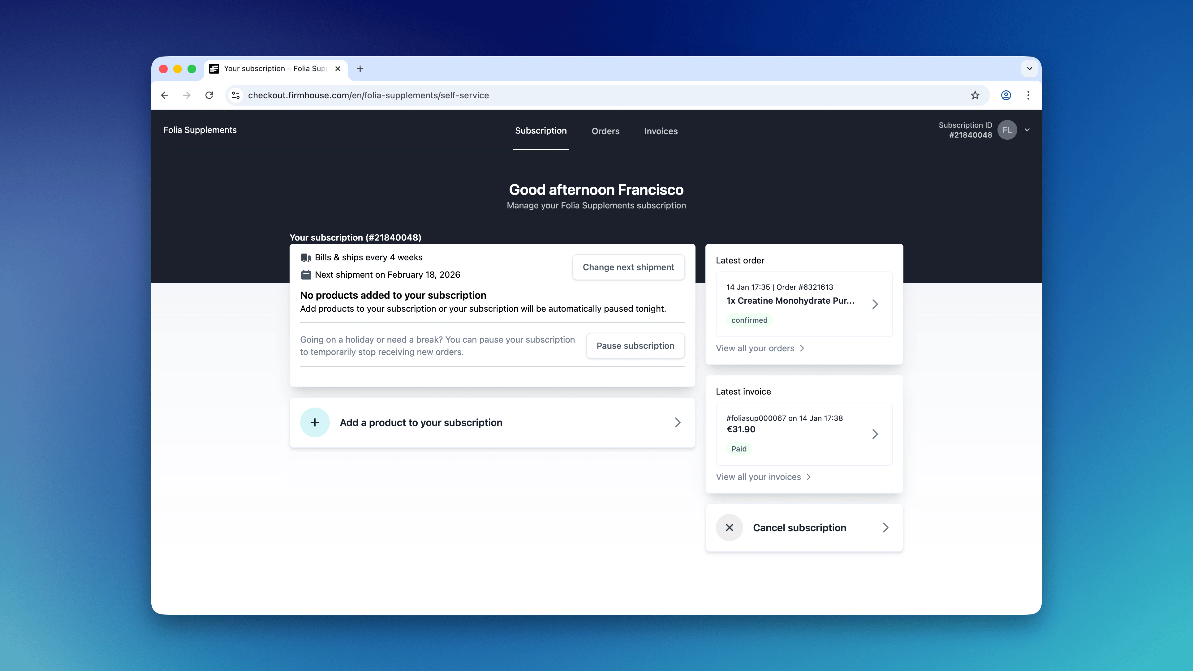 1ssc Auto Pause Warning