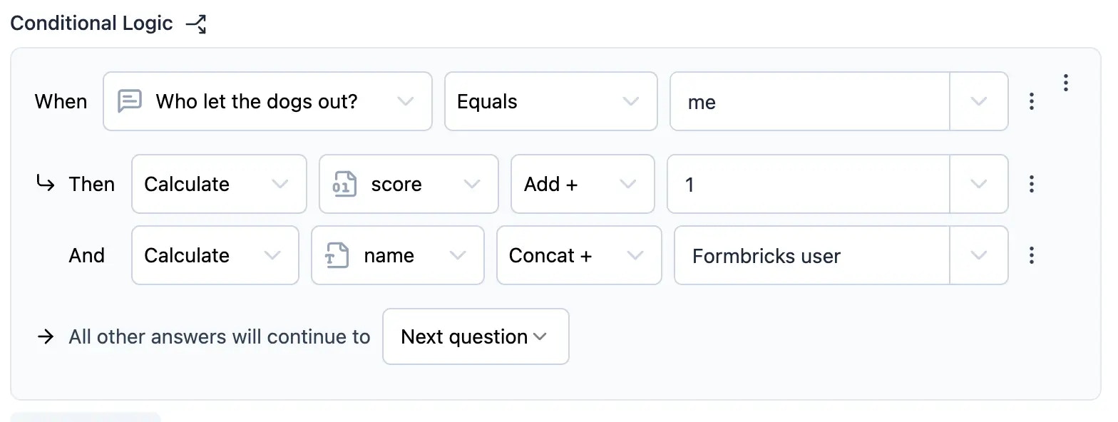 Logic with variables