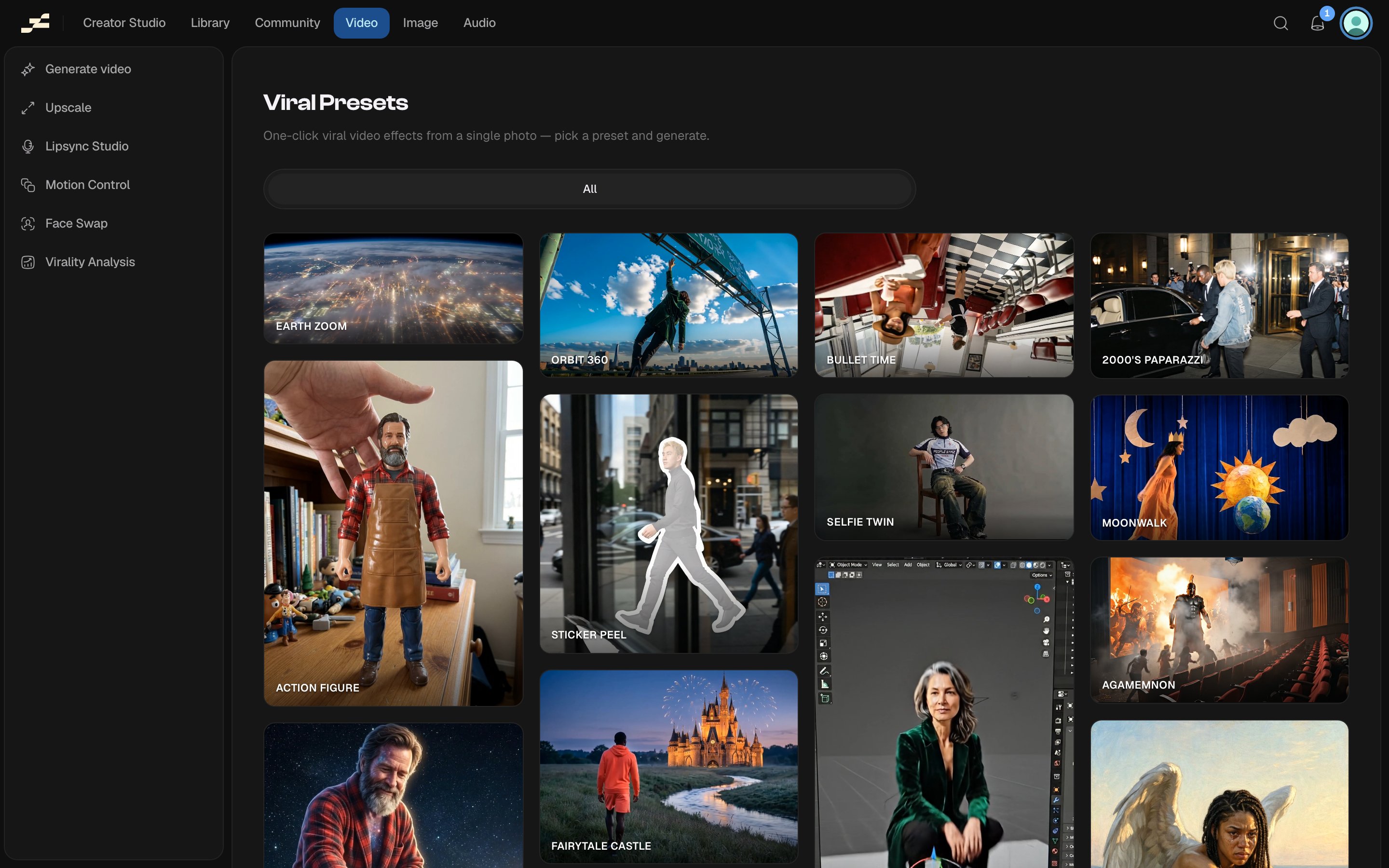 Viral presets