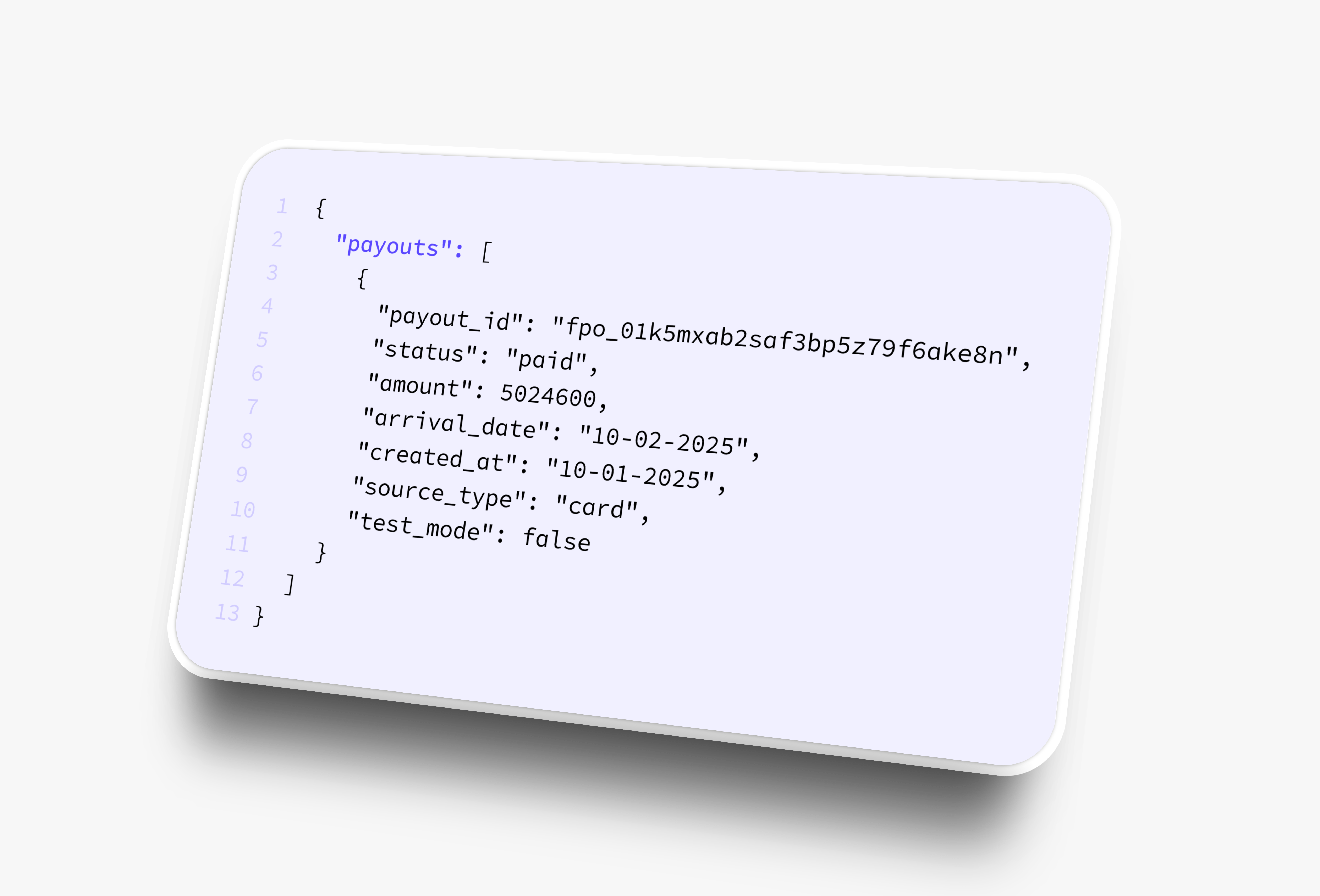Payouts API