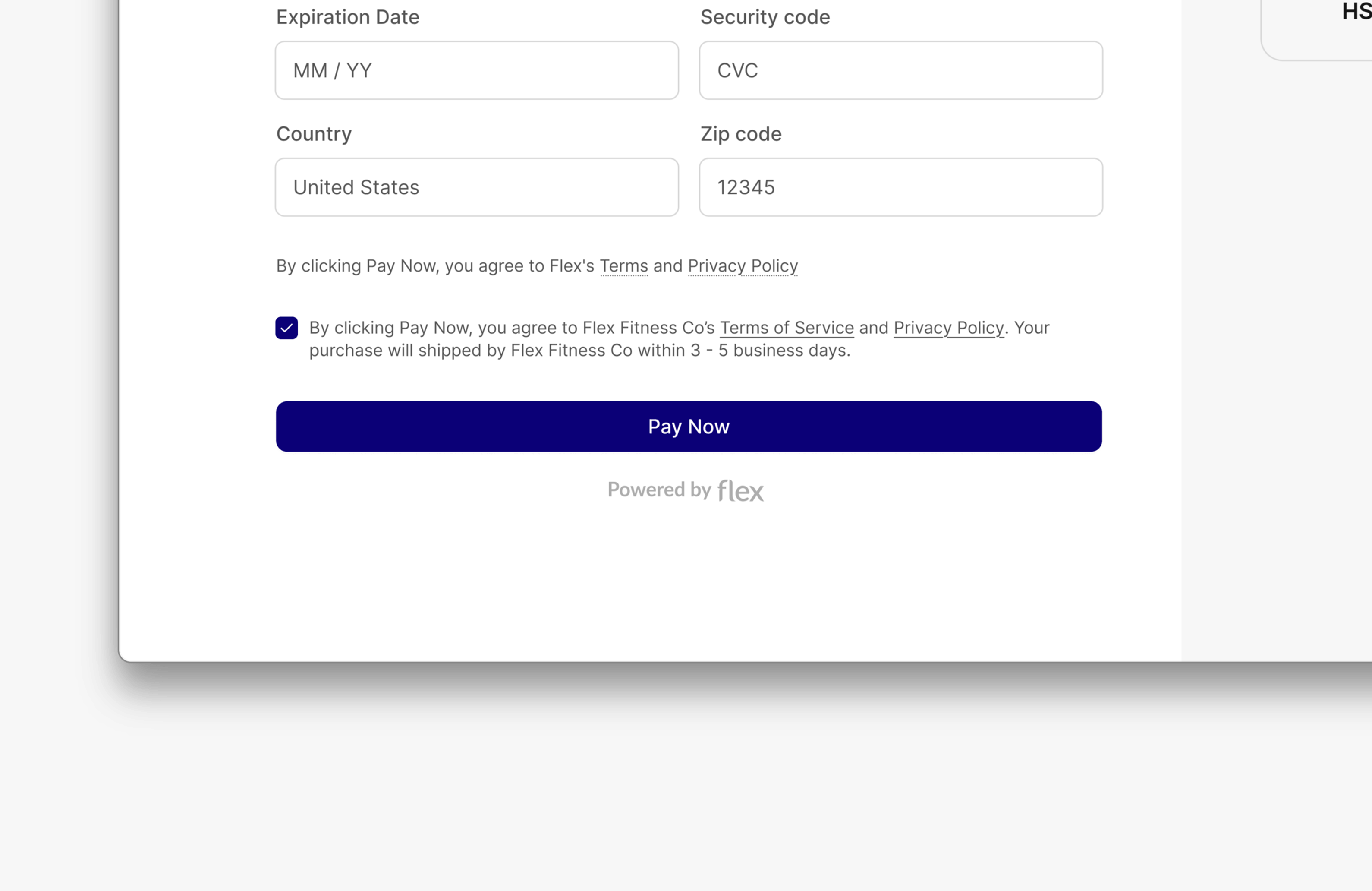 05 26 Custom Terms of Service at Checkout