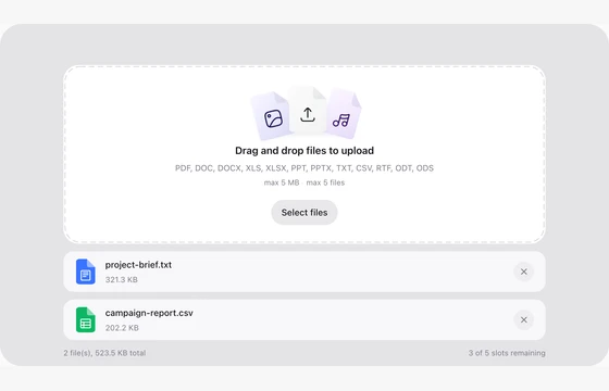 File Upload in the FLEX Fields playground