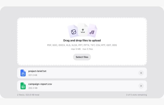 File Upload in the FLEX Fields playground