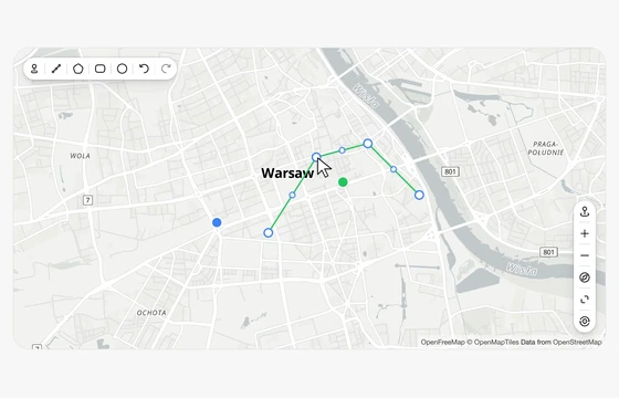 Map Editor in the FLEX Fields playground