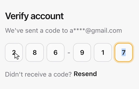 Verification Code in the FLEX Fields playground