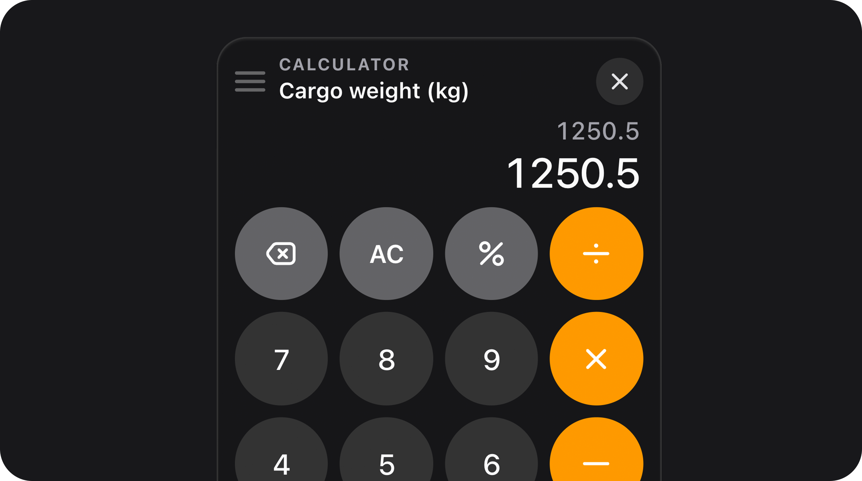 CalculatorField