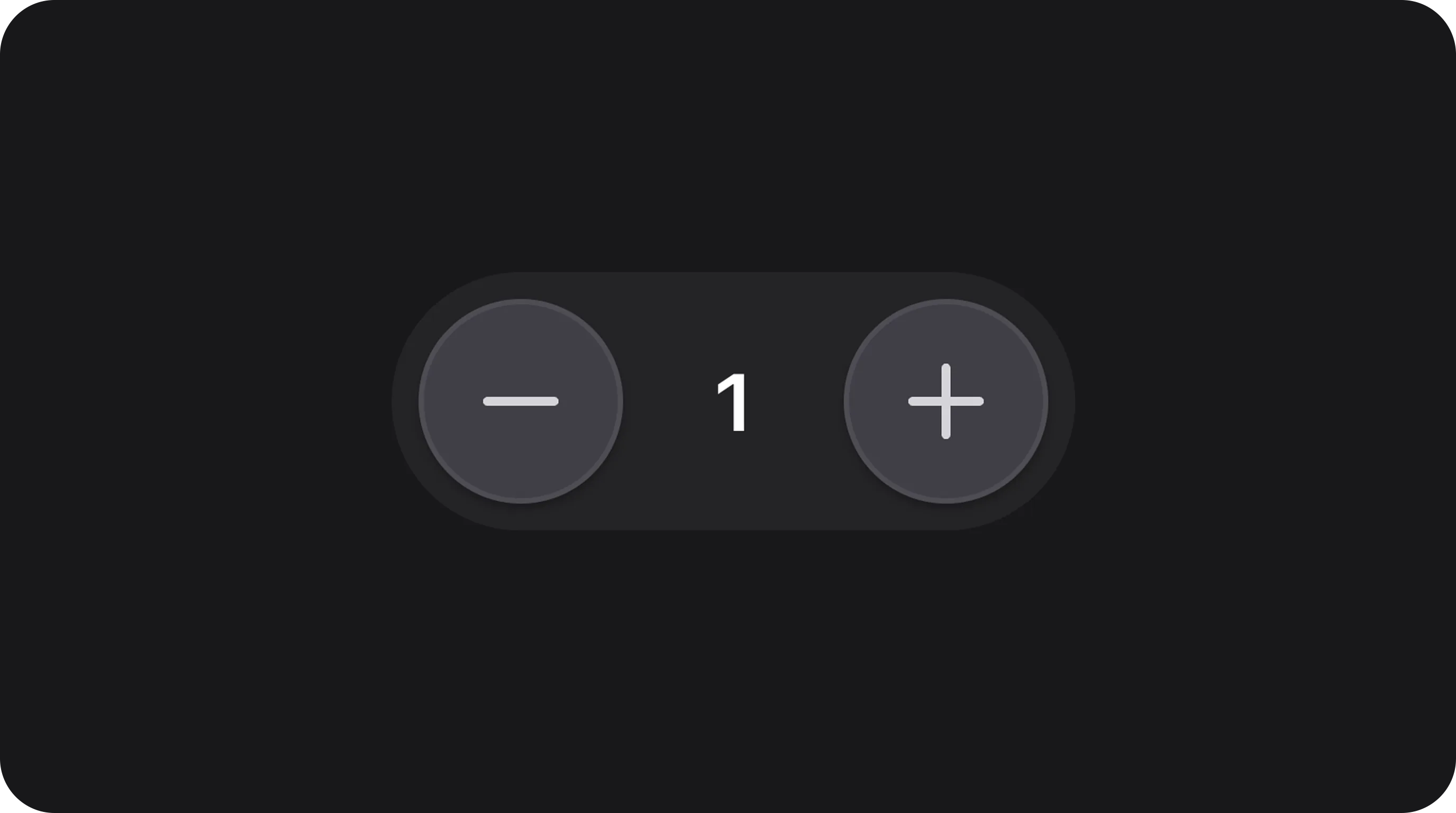 NumberStepper