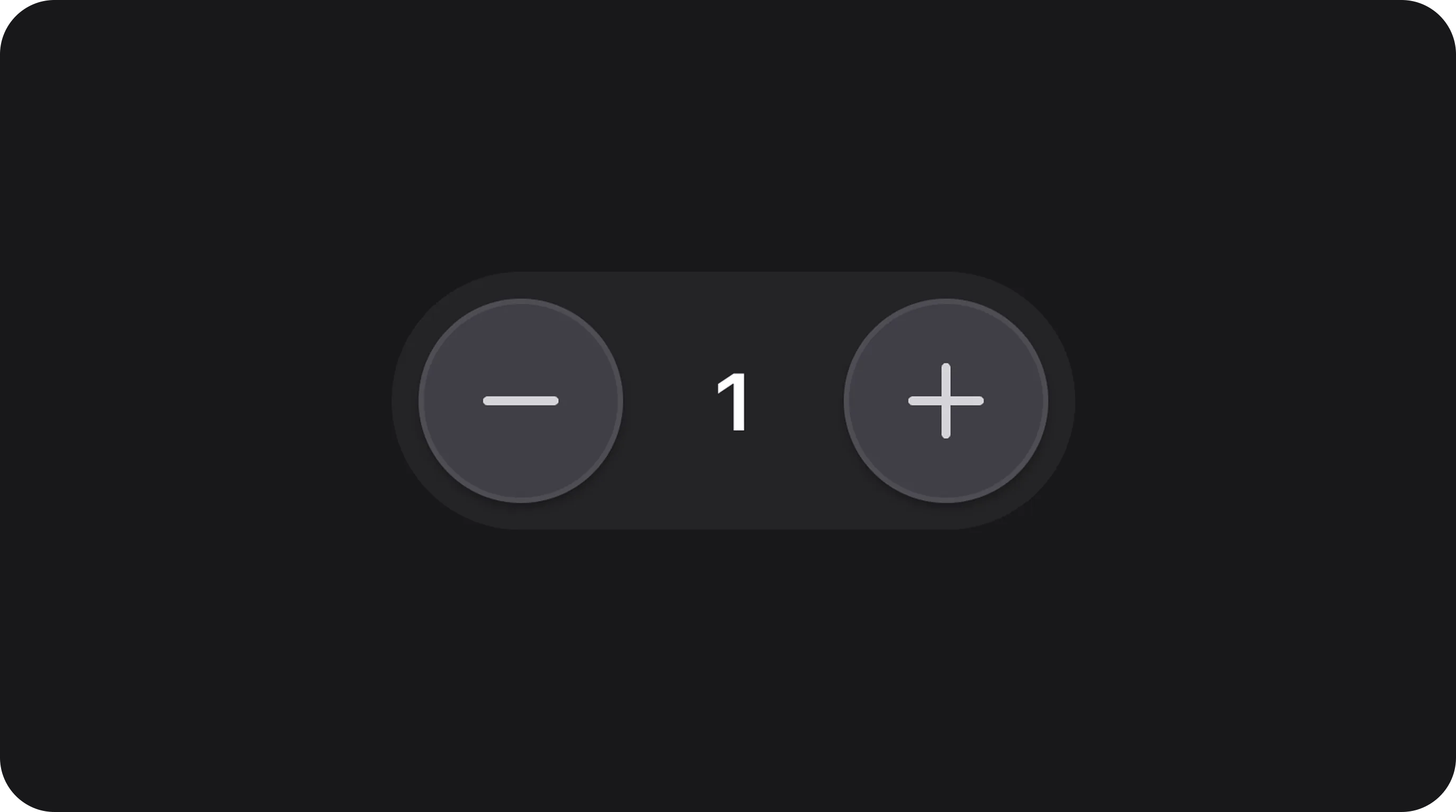 NumberStepper