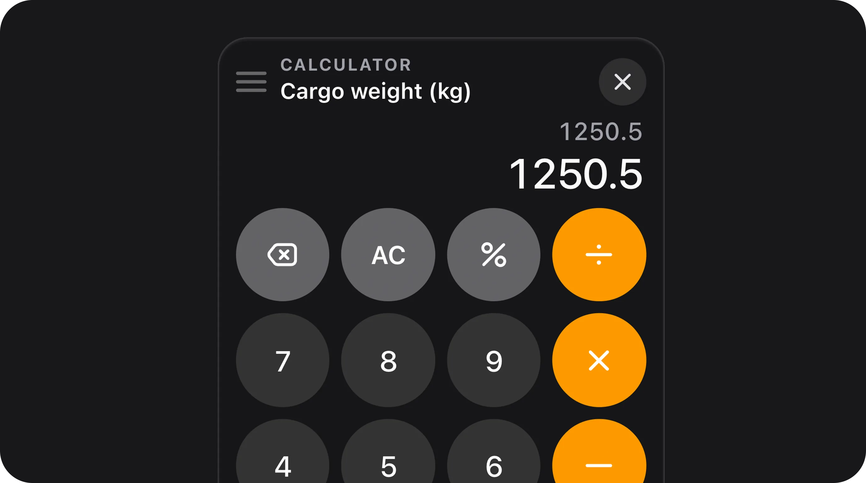 CalculatorField