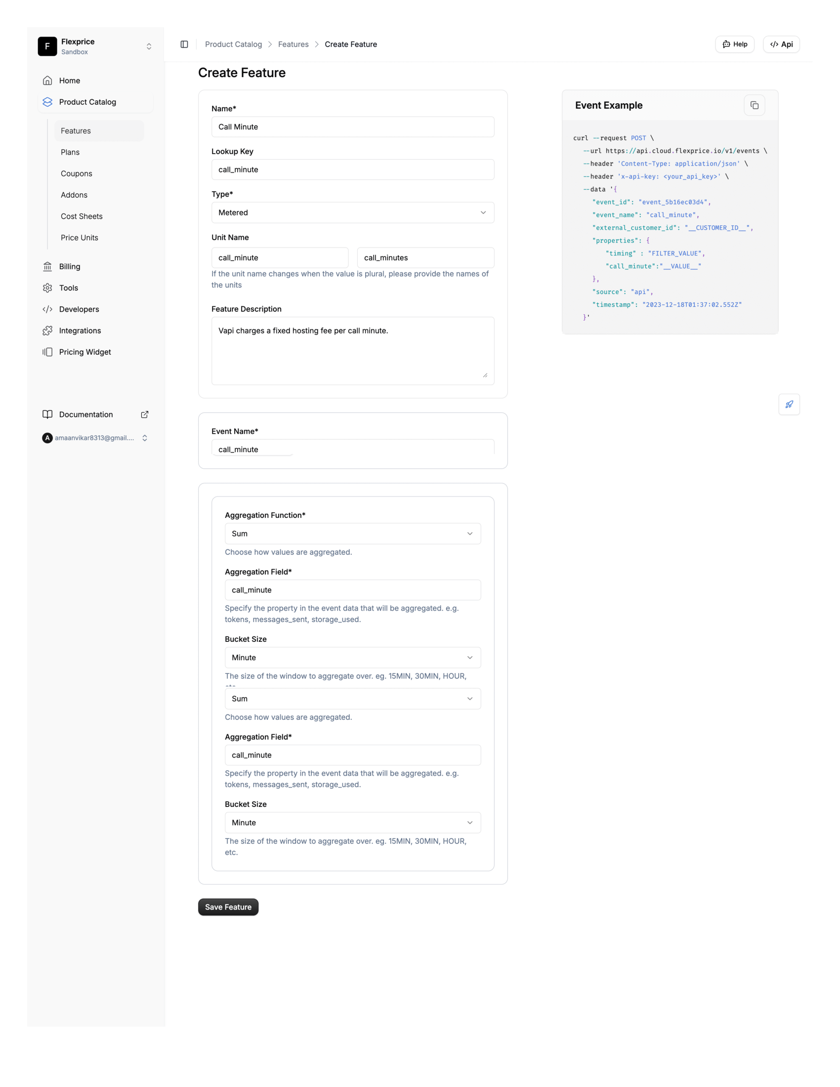 Feature
Module