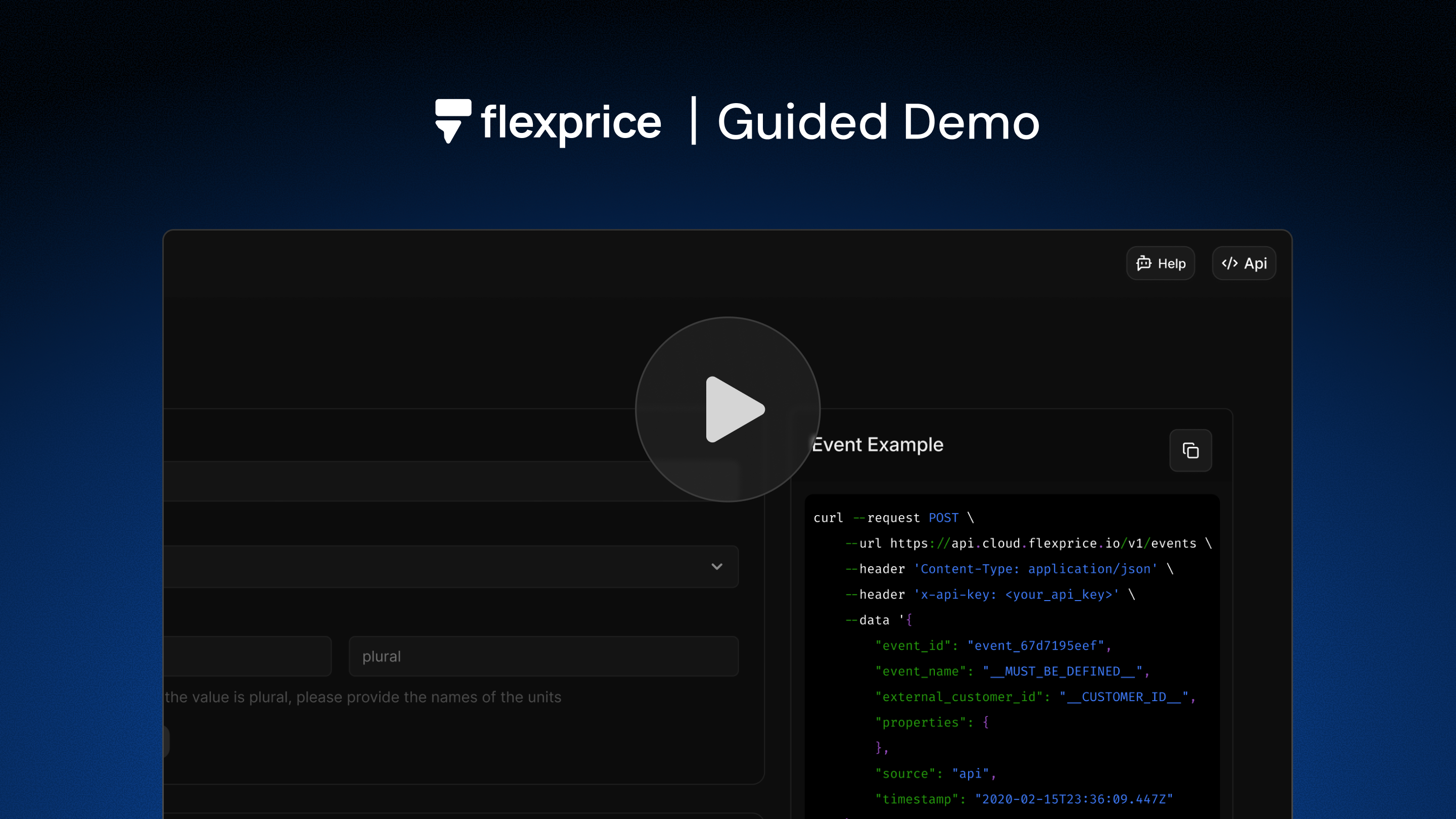 Flexprice Product Demo