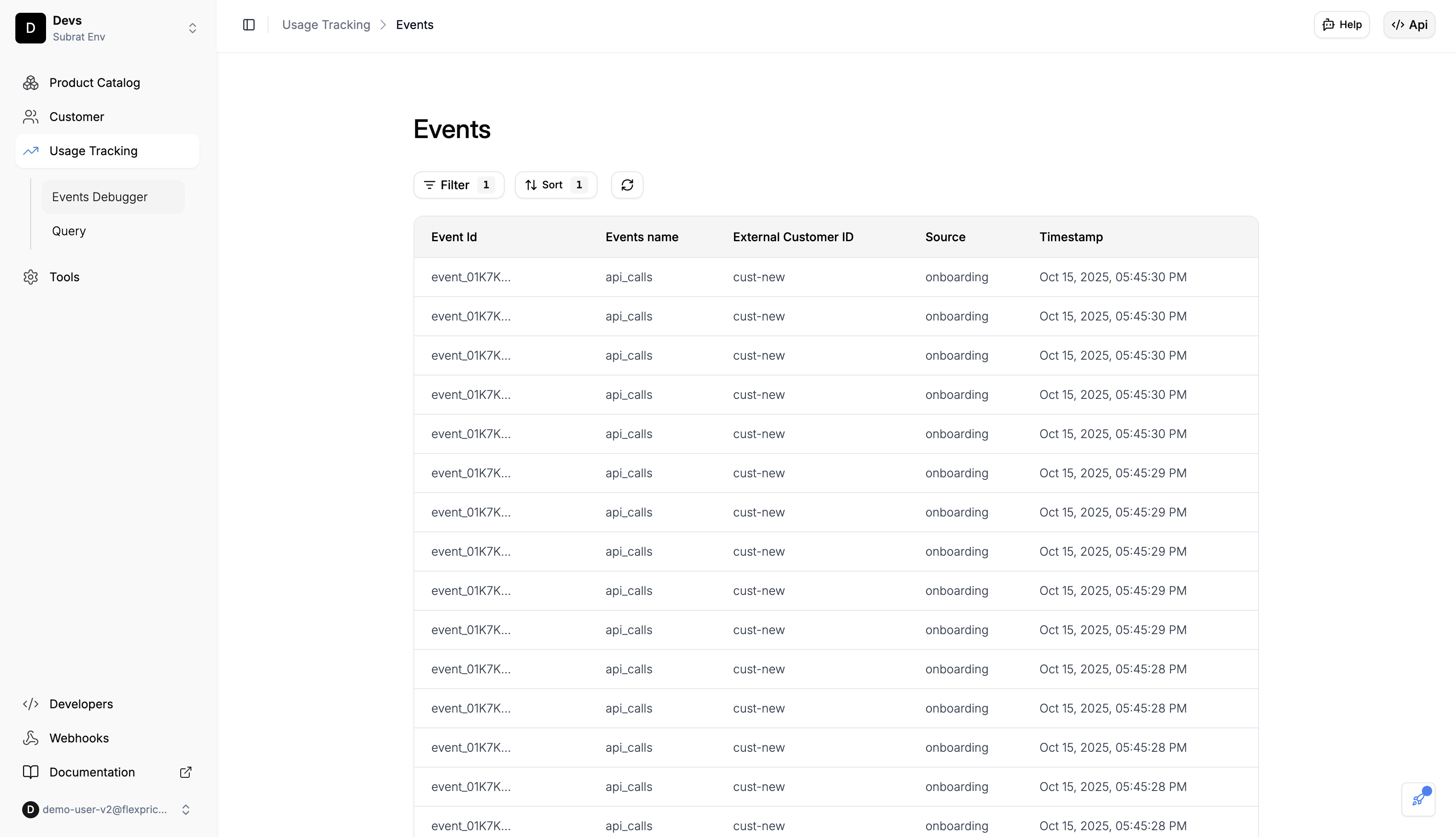 Event Debugger