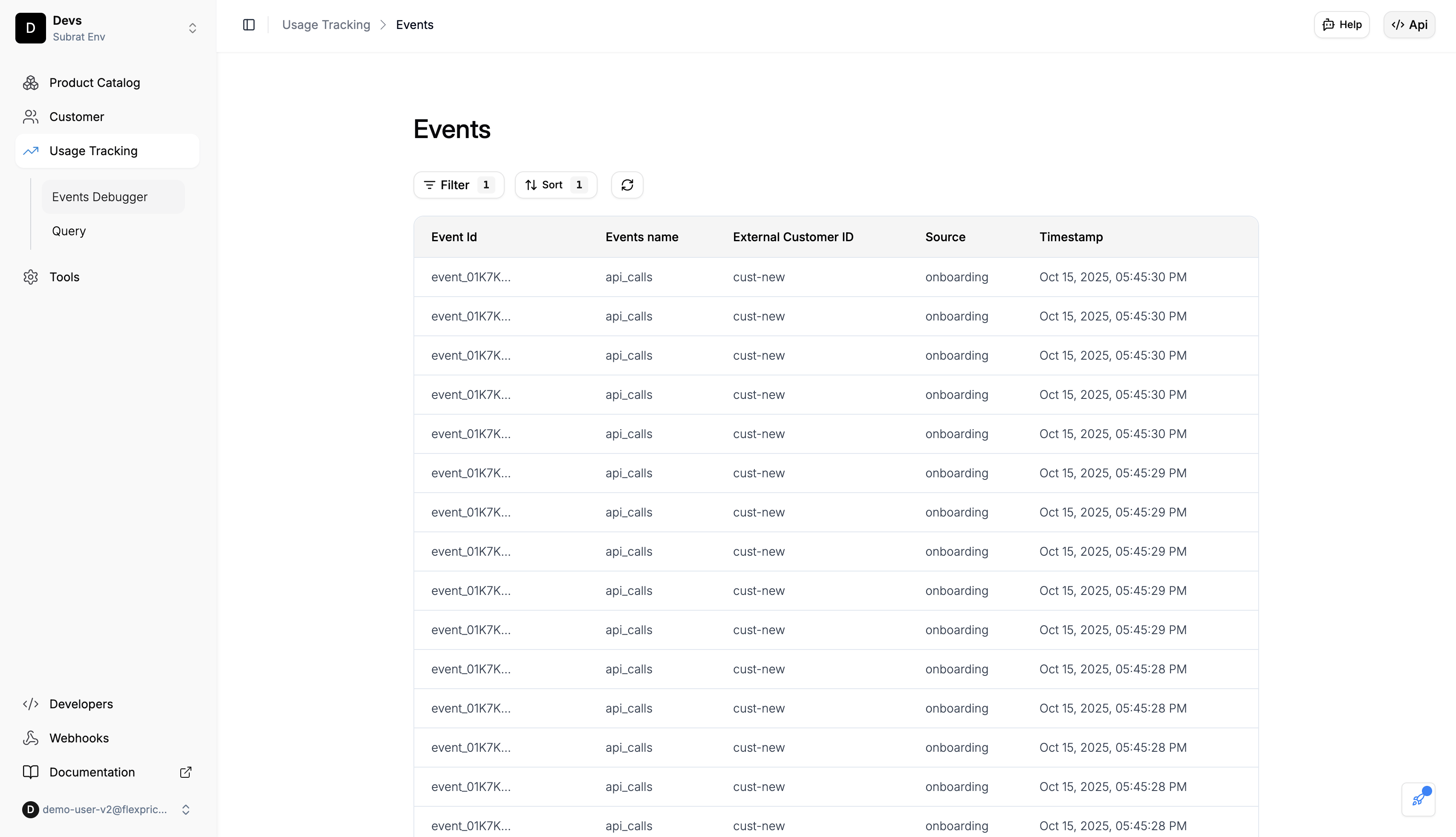 Event Debugger