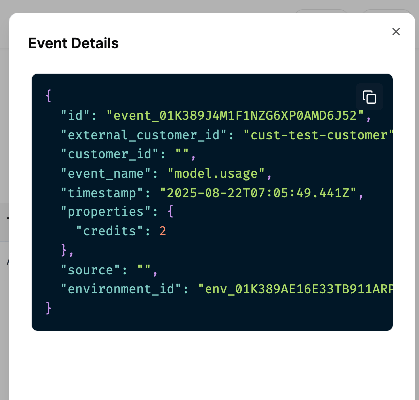 Query Tab Event Preview