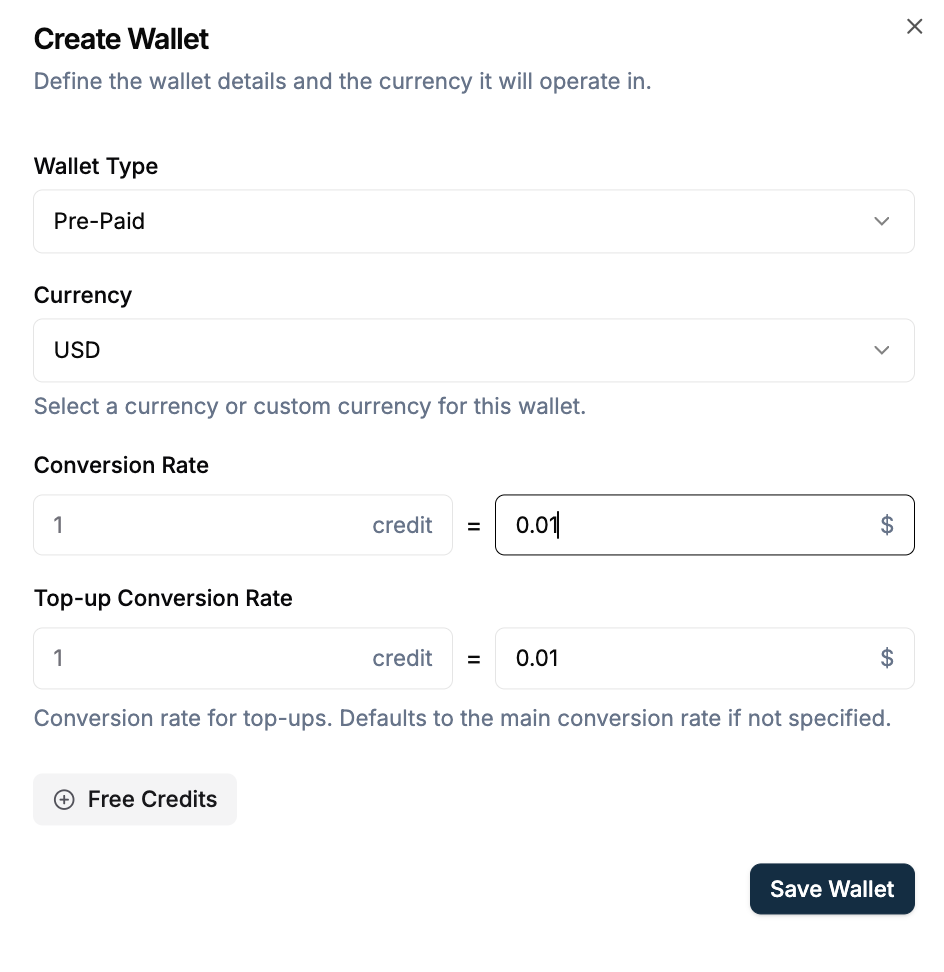 Create Price Unit