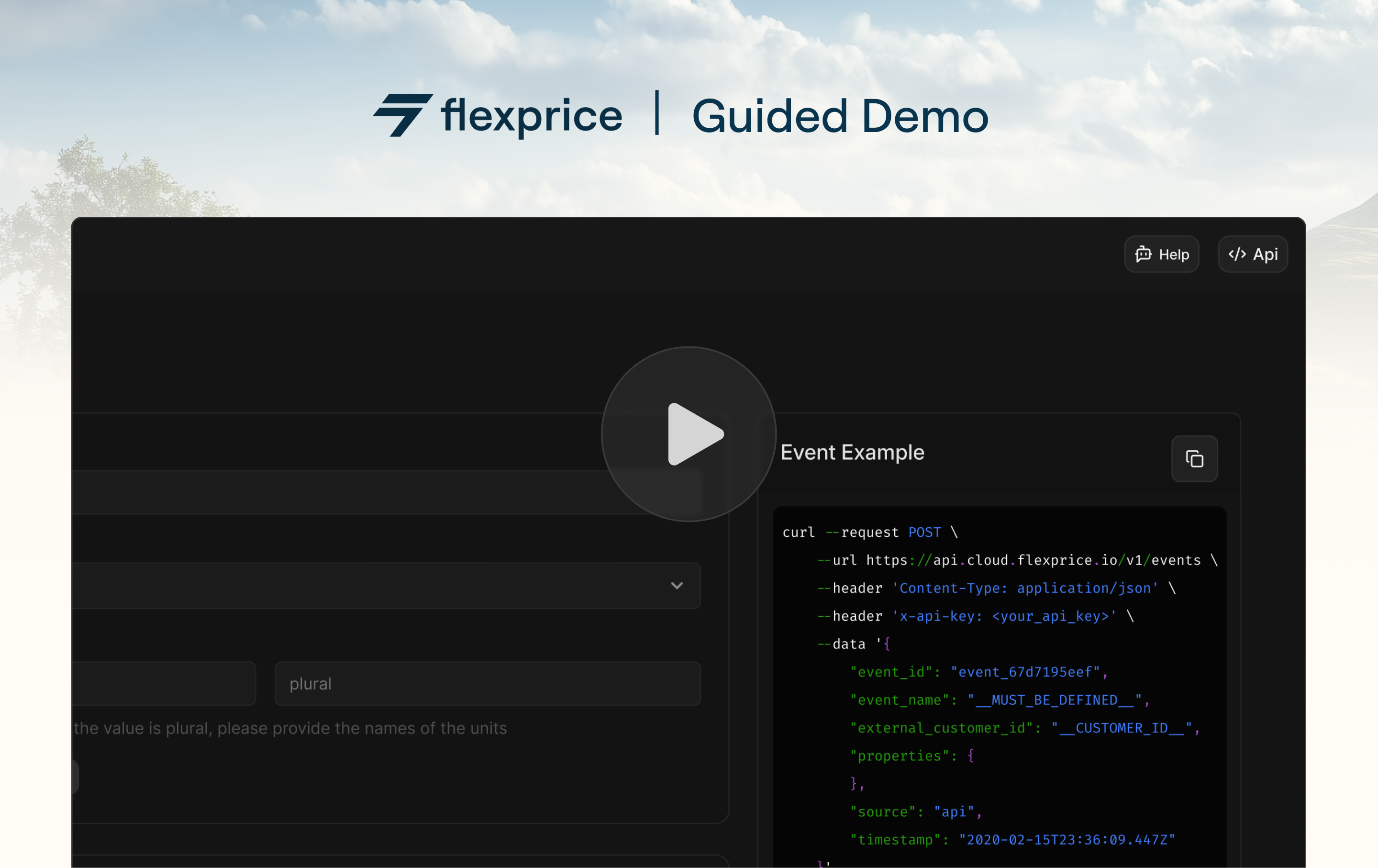 Flexprice Product Demo