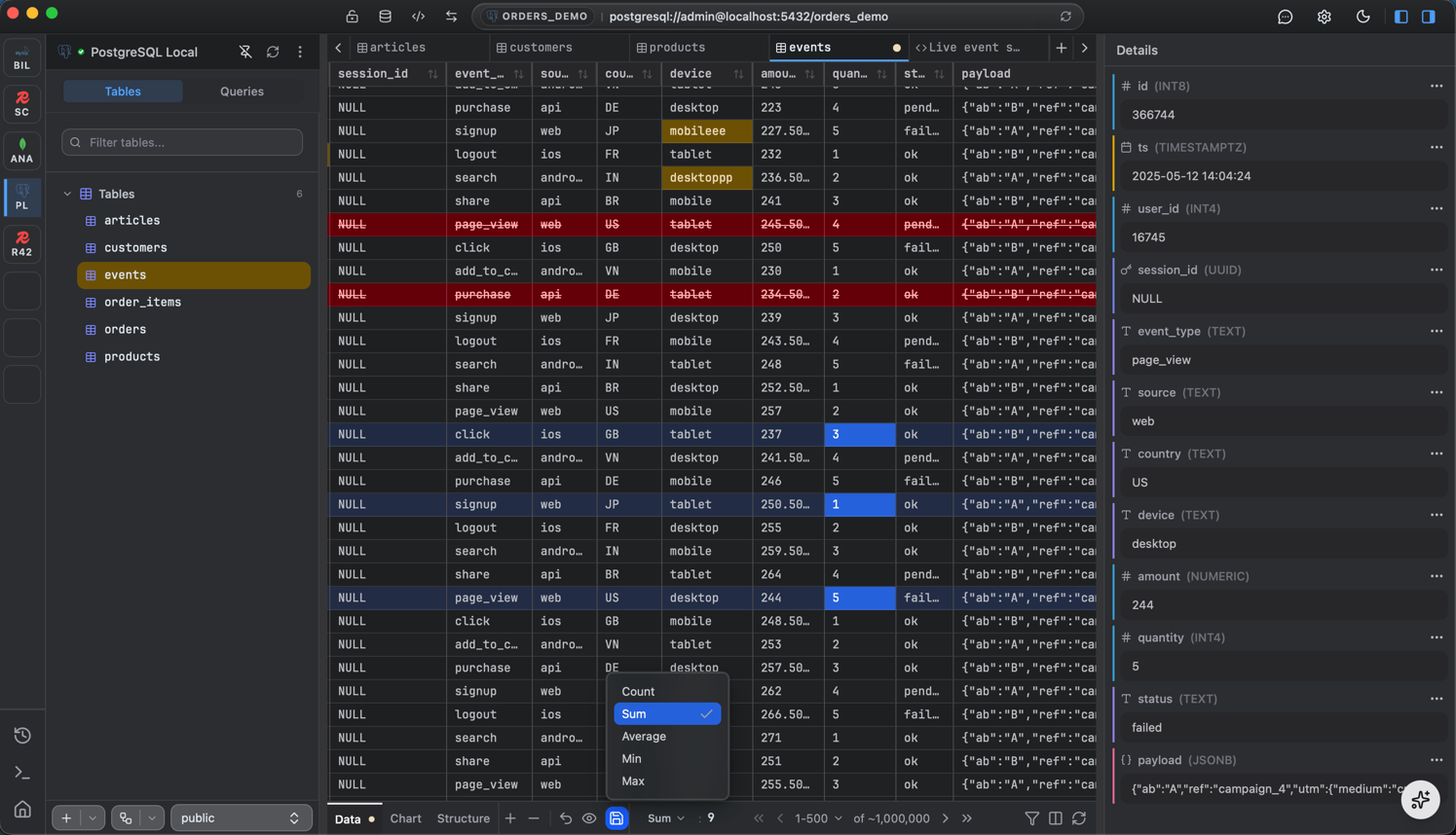FlexTable overview
