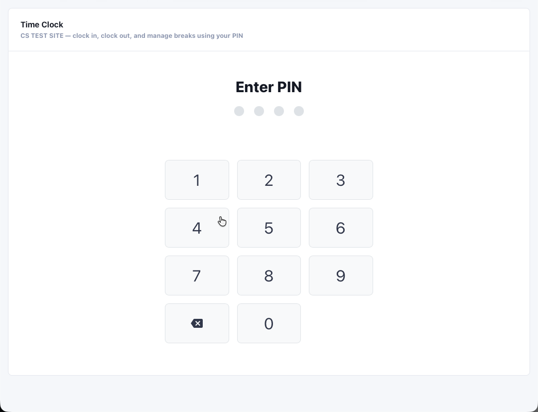 Kiosk Link Step 3