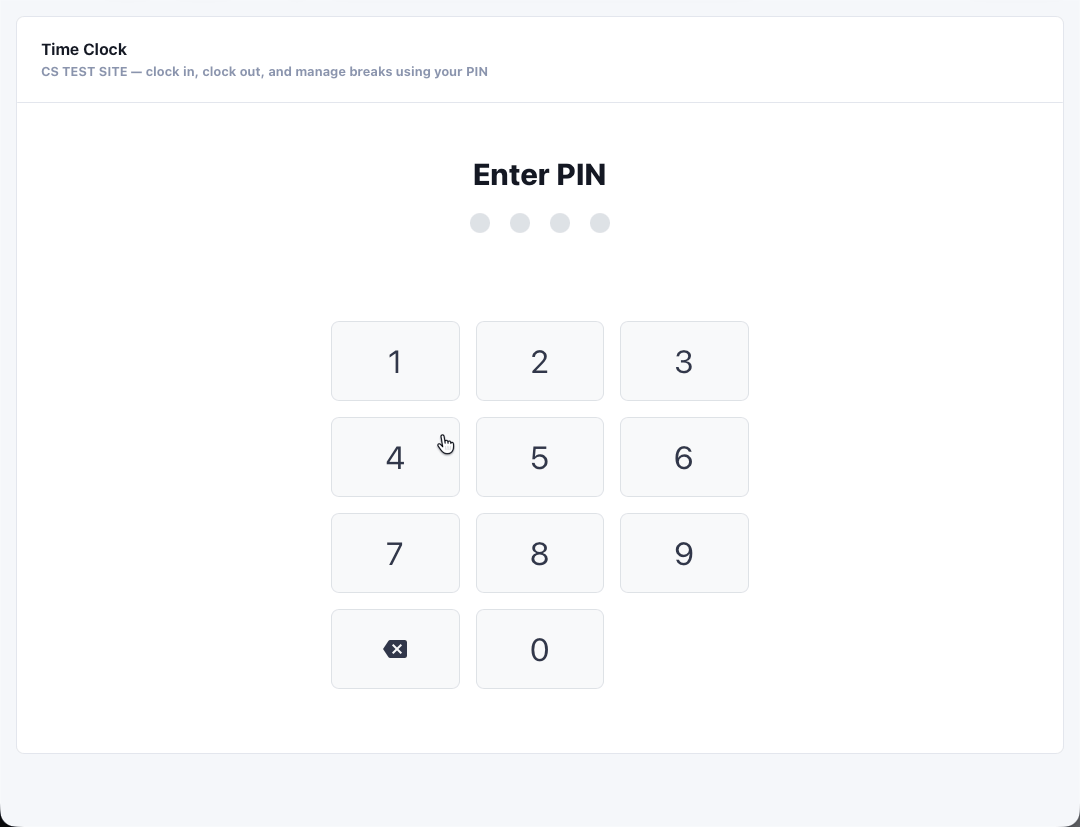 Kiosk Link Step 3