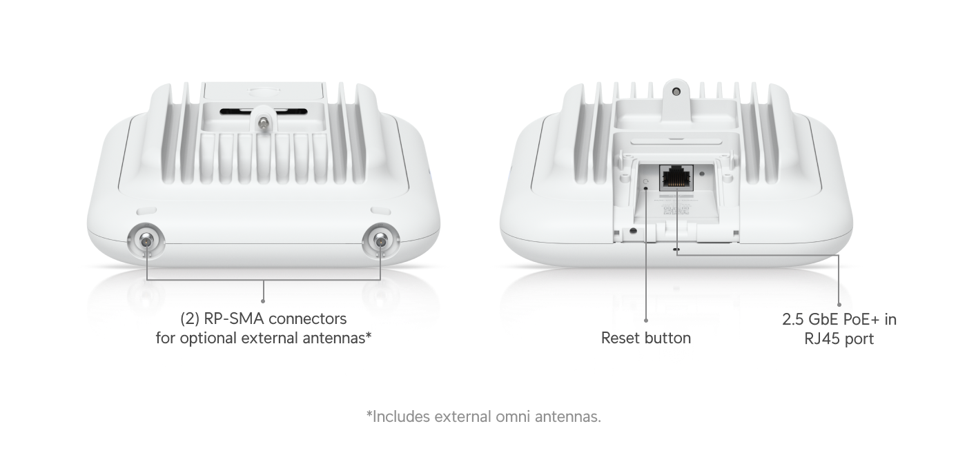U7 Pro Outdoor reset button