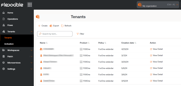 tenants