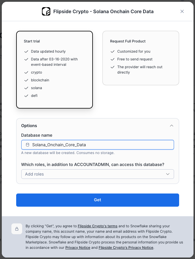 Mounting a data share