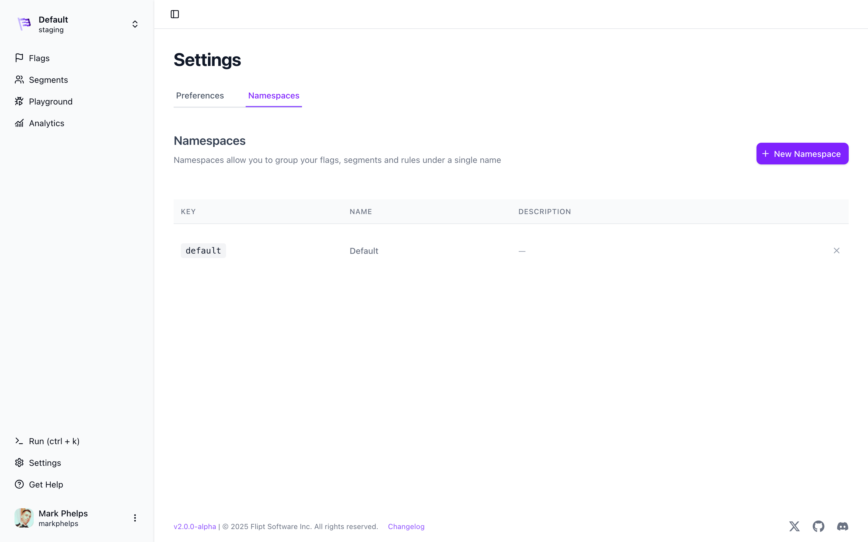 Namespaces