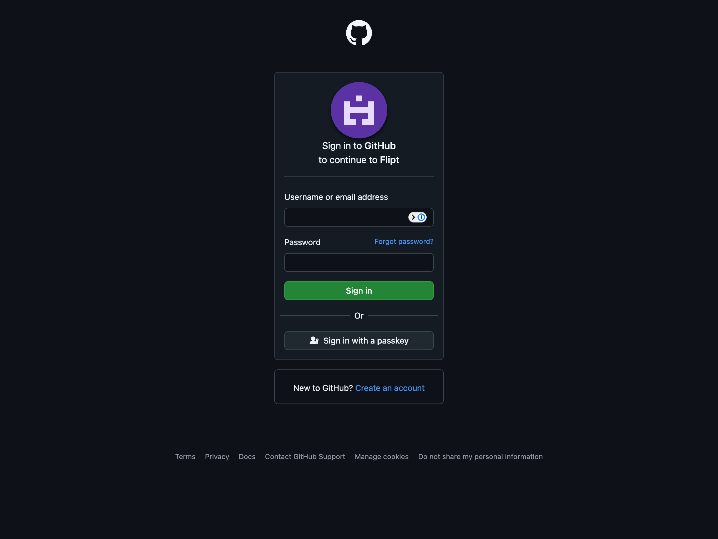 GitHub Authorization