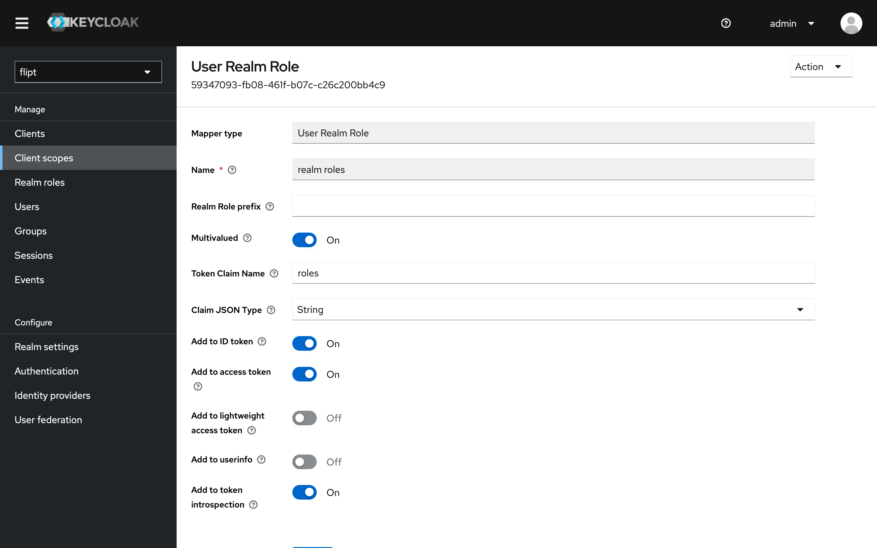Customize Role Mapper