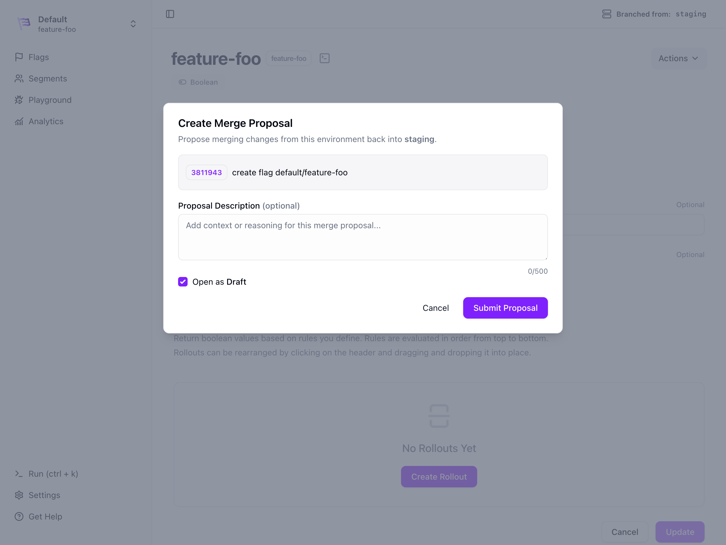 Propose Changes