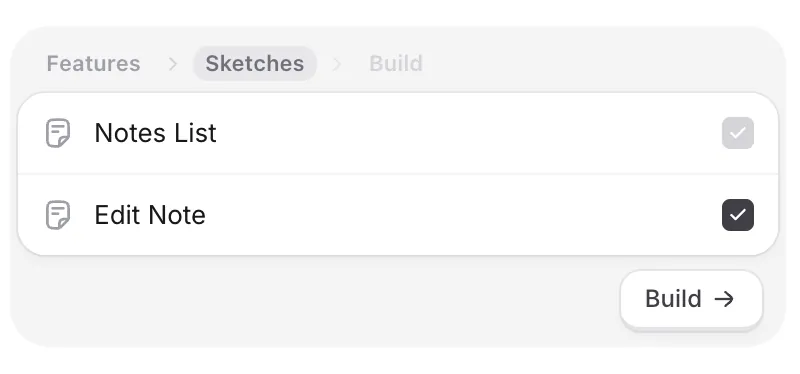 Build progress as Biscuit sets up the app