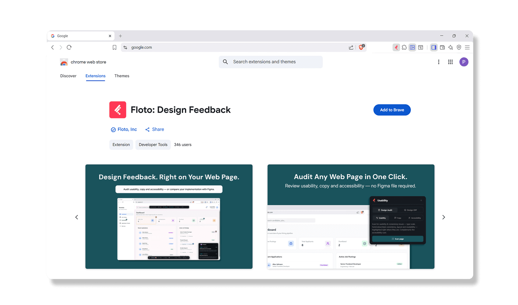 Step 1: Install the Floto extension
