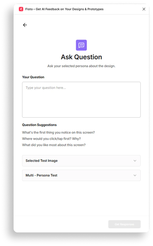 Step 4: Ask a Question