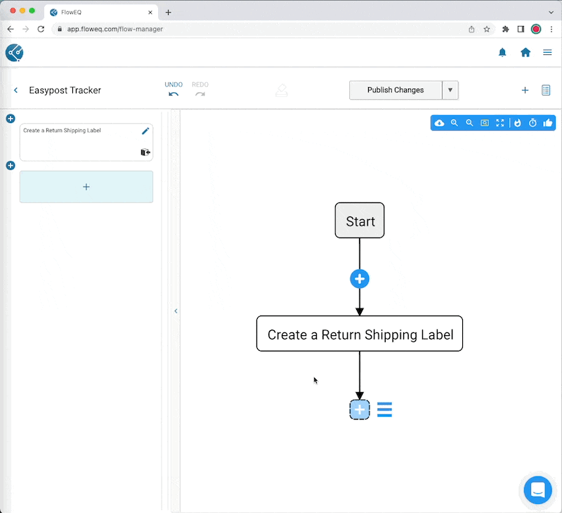 Add the create record step