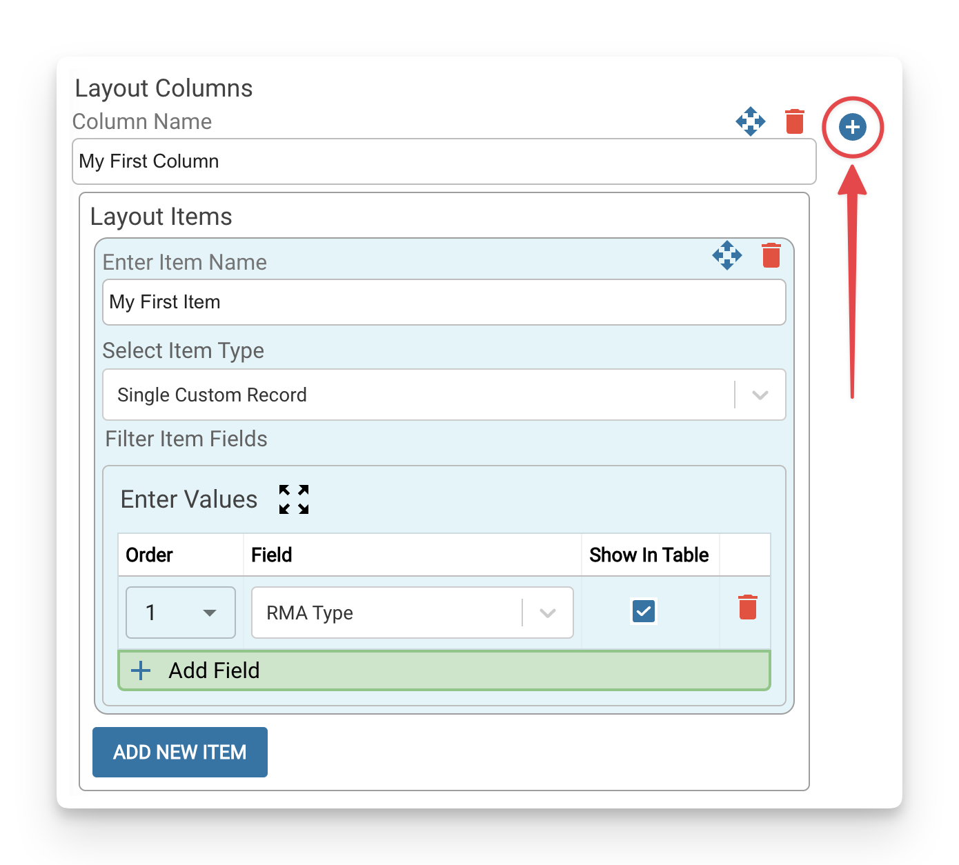 Add additional Workboard View column