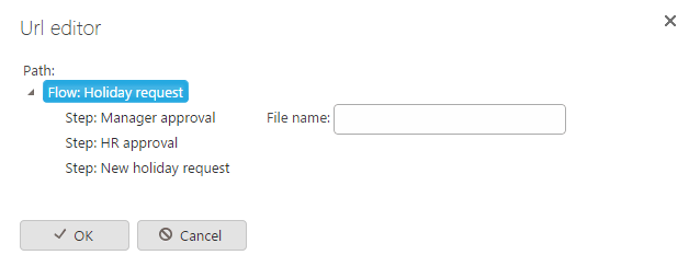 File upload question editor